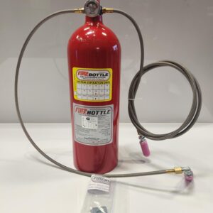 NEW 10# FIRE BOTTLE / DUAL HEAD / NASCAR