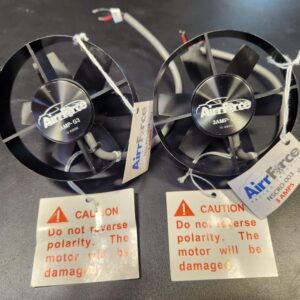 2 NEW AIRR FORCE FANS 3 AMP