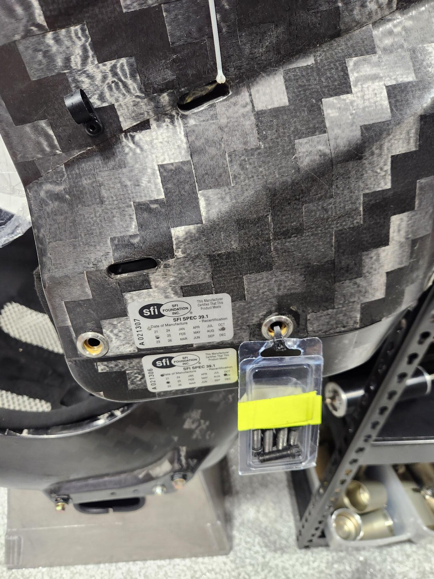 Sabelt SFI 39.1 Full Carbon Shell Seat - Image 6