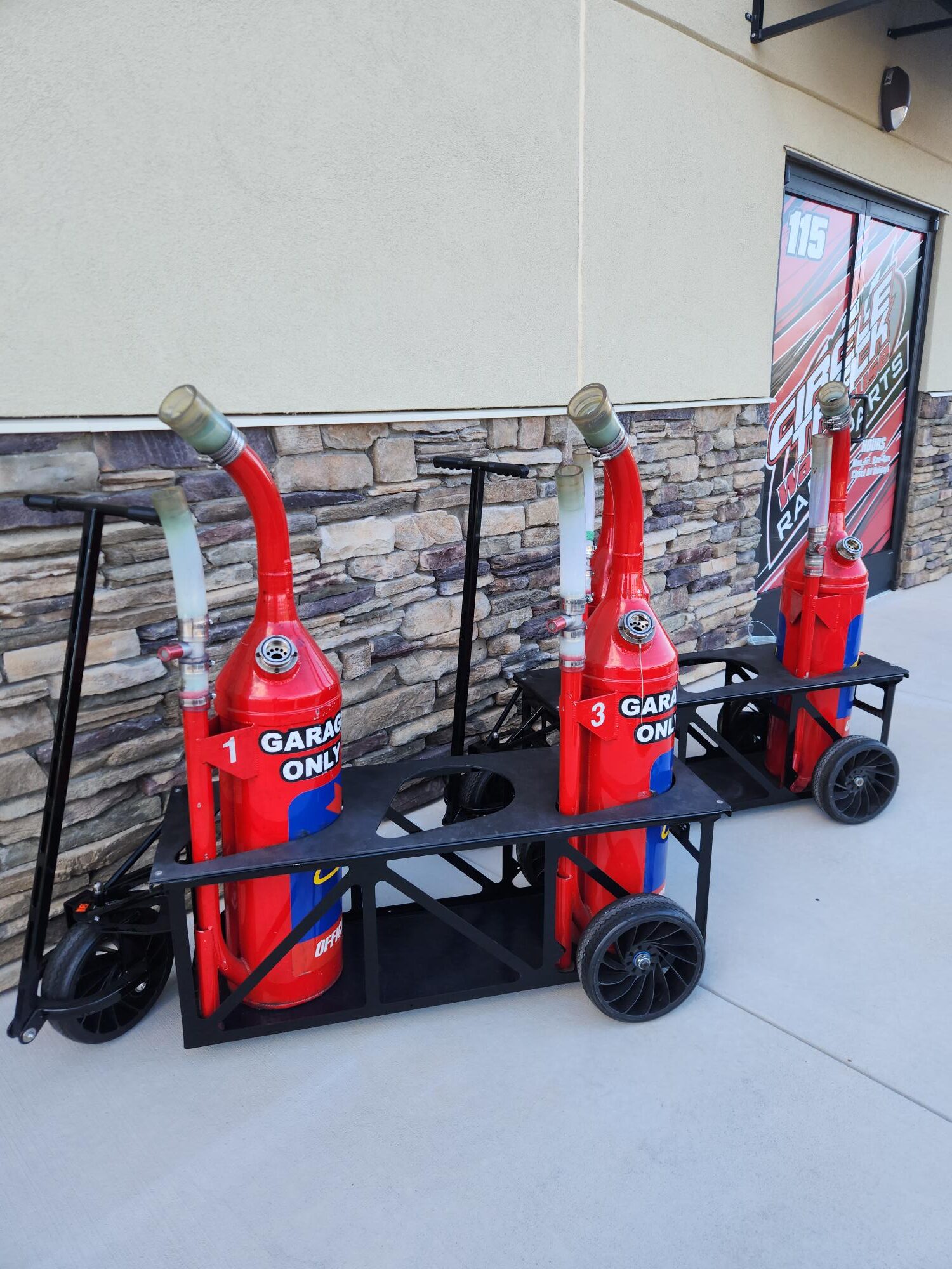 Nitro Mfg. Fuel Can Buggy