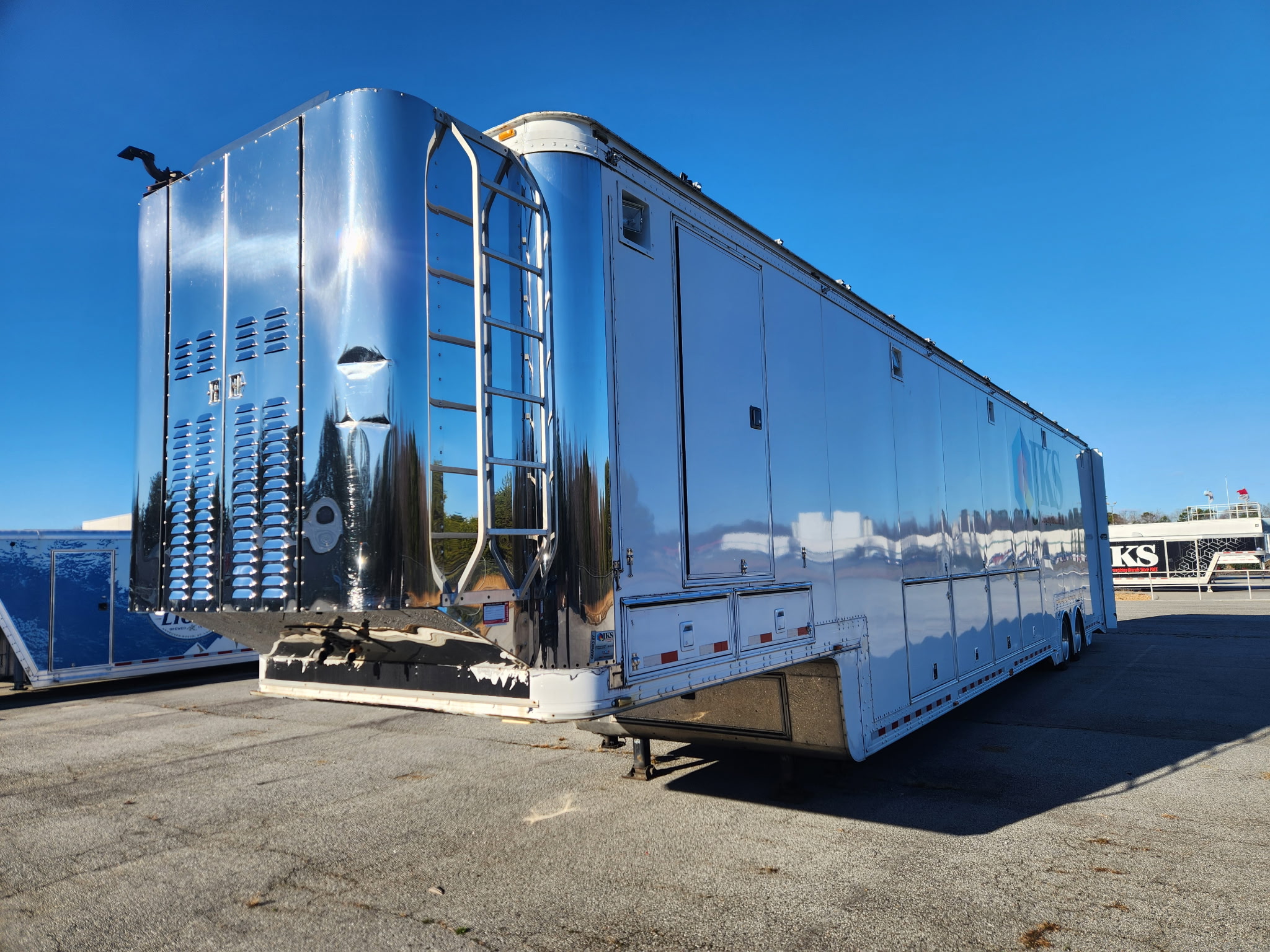 2003 FEATHERLITE 53FT 3 CAR HAULER - Image 4